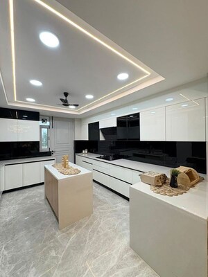 Kitchen in 3 BHK Builder Floor at Palam Vihar – for Rent