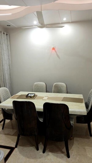 Dining area in 3 BHK Builder Floor at Cc Colony – for Sale