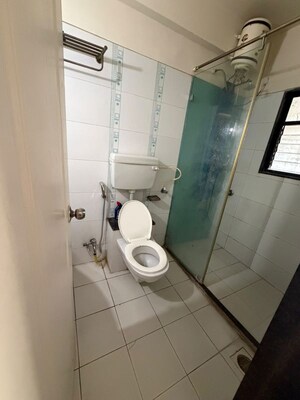Bathroom in 3 BHK Apartment at Mont Vert Seville Phase I, Wakad – for Rent