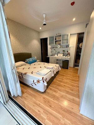 Bedroom in 2 BHK Apartment at Tejashree CHS Bhusari Colony, Bhusari Colony – for Rent