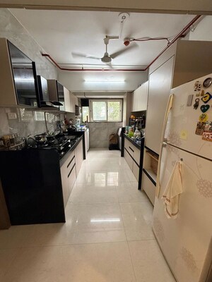 Kitchen in 2 BHK Apartment at Tejashree CHS Bhusari Colony, Bhusari Colony – for Rent