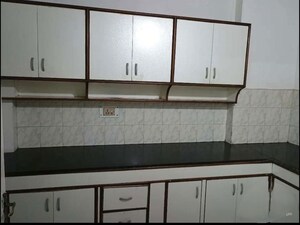 Kitchen in 3 BHK Apartment at Aarohan Crystal Flora Apartments, Lalbagh – for Rent