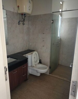 Bathroom in 3 BHK Apartment at Pioneer Park Presidia, Sector 62 – for Rent