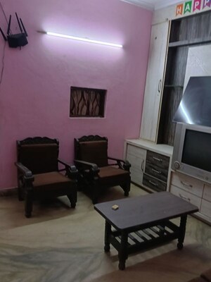 Living Room in 1 BHK Builder Floor at Saket – for Rent