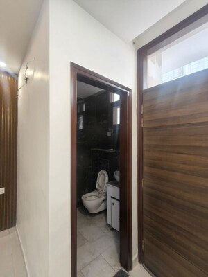 Bathroom in 3 BHK Builder Floor at Motia Blue Ridge, Dhakoli – for Sale