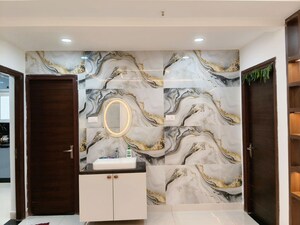 Bathroom in 2 BHK Apartment at SMR Vinay Iconia Hyderabad, Kondapur – for Rent