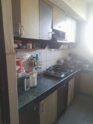 Kitchen in 3 BHK Apartment at Sector 18a Dwarka – for Sale