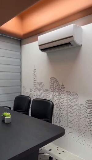 Bathroom in  Office Space at Thaltej – for Rent