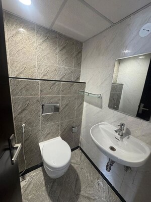 Bathroom in 3 BHK Apartment at RDB Legend Harmony, Lingampally – for Rent