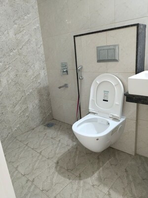Bathroom in 1 BHK Apartment at Godrej Green Vistas, Mahalunge – for Rent