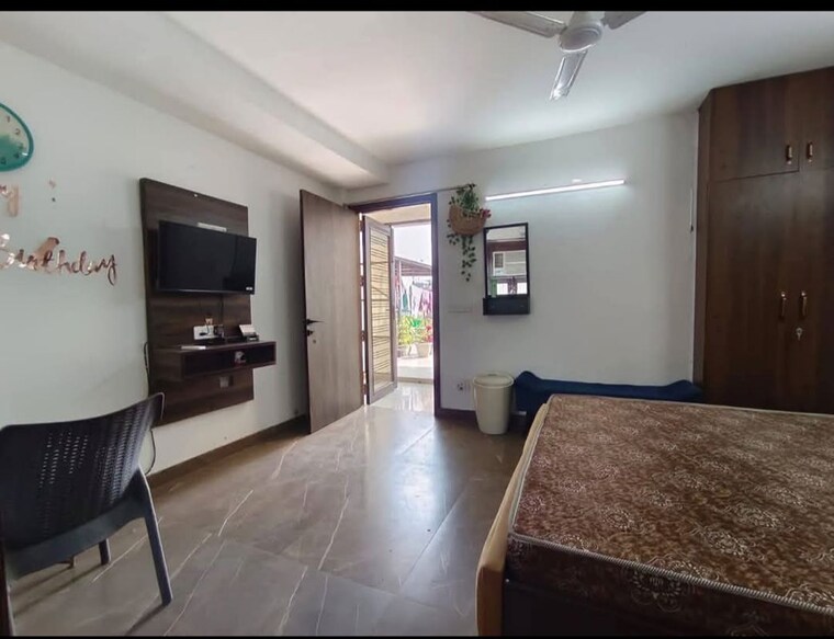 Master Bedroom, malviya nagar 1 RK 500 Sq.Ft. Builder Floor In Malviya Nagar Delhi 10680560