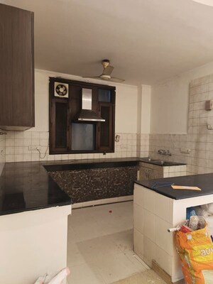 Kitchen in 3 BHK Builder Floor at East Of Kailash – for Rent