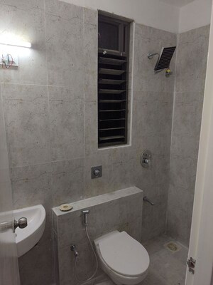 Bathroom in 3 BHK Apartment at Vaishnodevi Circle – for Rent