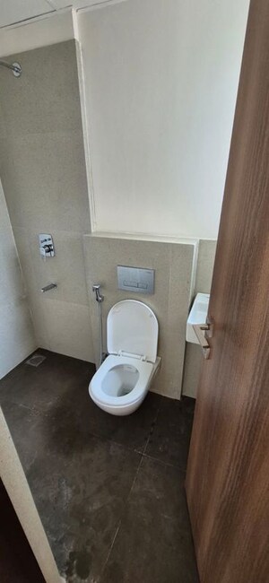 Bathroom in 1 BHK Apartment at Piramal Vaikunth, Balkum Pada – for Rent