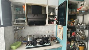 Kitchen in 2.5 BHK Apartment at Prateek Wisteria, Sector 77 – for Rent