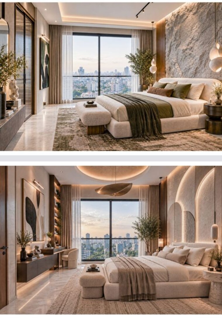Bedroom, fair-field 4 Bedroom 2386 Sq.Ft. Apartment In Santacruz West Mumbai 10680584