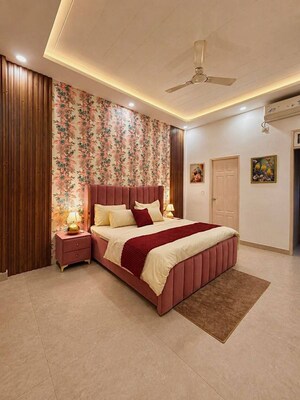 Bedroom in 4 BHK Builder Floor at Panchsheel Park – for Rent