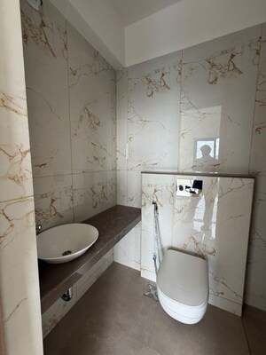 Bathroom in 3 BHK Apartment at Raymond The Address, Pokhran Road No Two – for Rent