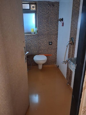 Bathroom in 1 BHK Apartment at Pegasus Tower, Andheri West – for Sale