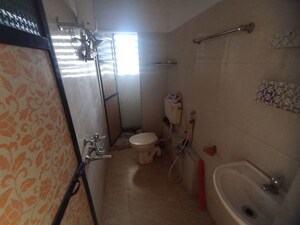 Bathroom in 2 BHK Apartment at Pushpanjali Heights, Owale – for Rent