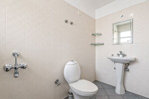 Bathroom in 3 BHK Apartment at Sobha Rose, Varthur – for Rent