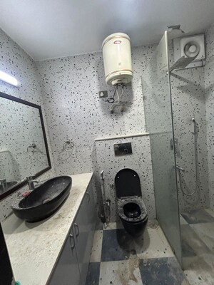 Bathroom in 3 BHK Builder Floor at Uppal Southend, Sector 49 – for Rent