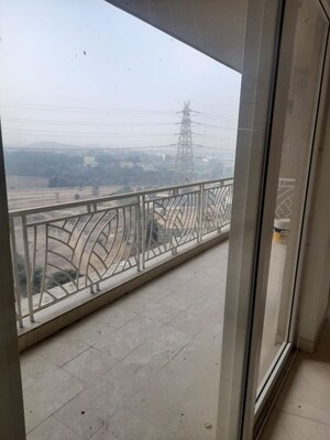 Balcony in 3 BHK Apartment at AIPL The Peaceful Homes, Sector 70a – for Rent
