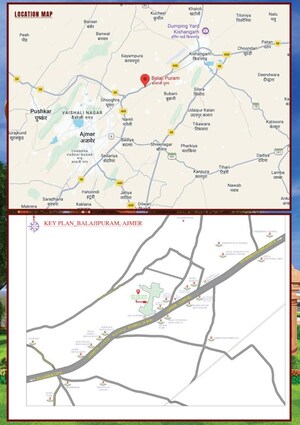  Plot – Map Location View at Chachiyawas - for Sale