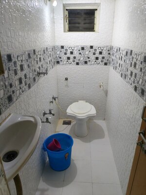 Bathroom in 2 BHK Apartment at Jivraj Park – for Rent