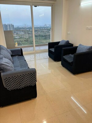 Living Room in 3.5 BHK Apartment at Pareena Coban Residences, Sector 99a – for Rent