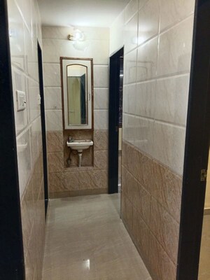 Bathroom in 2 BHK Apartment at Sadhana CHS, Vile Parle East – for Rent