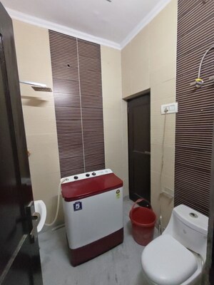 Bathroom in 3 BHK Builder Floor at Sharma Homes 1, Sector 37 – for Rent