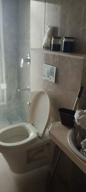 Bathroom in 2 BHK Apartment at Kabra Metro One, Andheri West – for Rent
