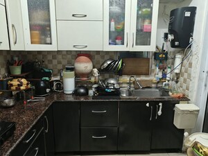 Kitchen in 2 BHK Apartment at Gaur City 2 - 16th Avenue, Sector 16c Greater Noida – for Rent