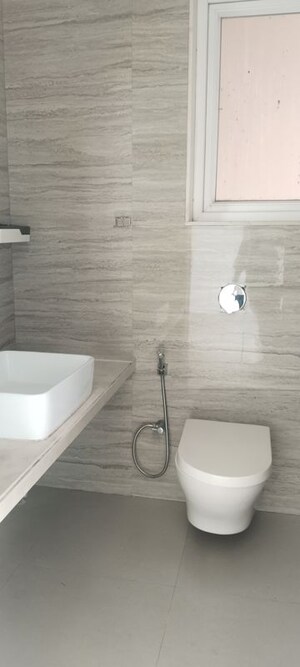 Attached Bathroom in 3 BHK Apartment at Neelam Senroofs, Nahur East – for Rent