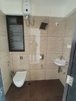 Bathroom in 1 BHK Apartment at Chandak 34 Park Estate, Goregaon West – for Rent