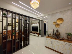 Living Room in 3 BHK Apartment at DS MAX Sangam, Whitefield – for Sale