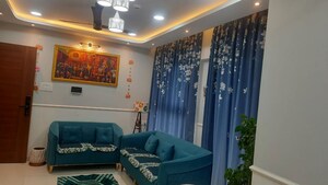 Living Room in 2 BHK Apartment at Rohan Silver Gracia, Ravet – for Sale