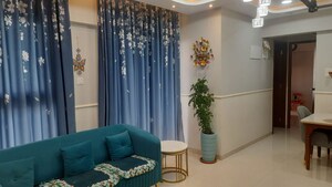 Living Room in 2 BHK Apartment at Rohan Silver Gracia, Ravet – for Sale