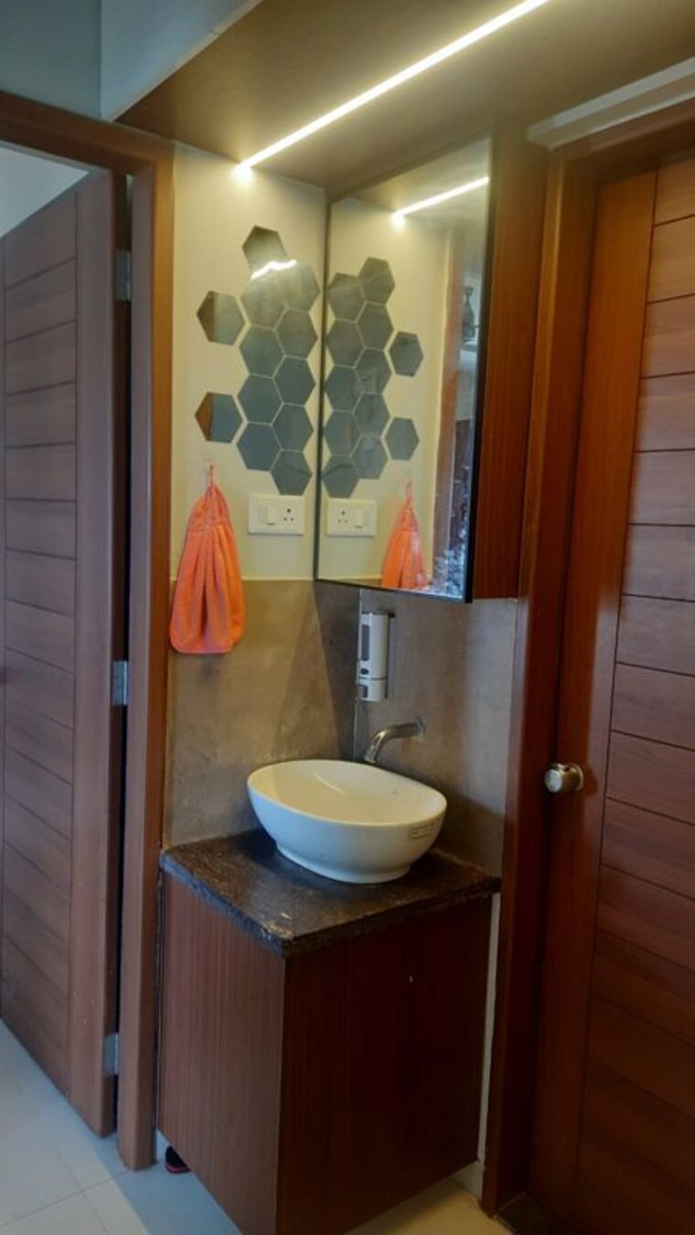 Bathroom, rohan-silver-gracia 2 Bedroom 1000 Sq.Ft. Apartment In Ravet Pune 10680800