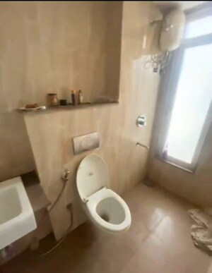 Bathroom in 2.5 BHK Apartment at Lodha Amara, Kolshet Road – for Rent