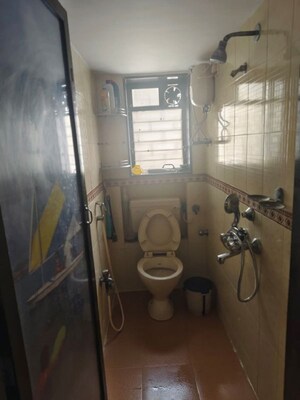 Bathroom in 2 BHK Apartment at Bandra West – for Rent