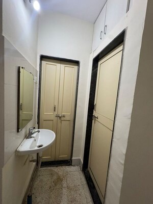 Building Lobby in 1 BHK Apartment at Shriram Nagar CHS, Aundh – for Rent