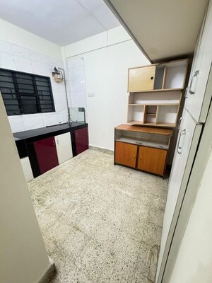Kitchen in 1 BHK Apartment at Shriram Nagar CHS, Aundh – for Rent