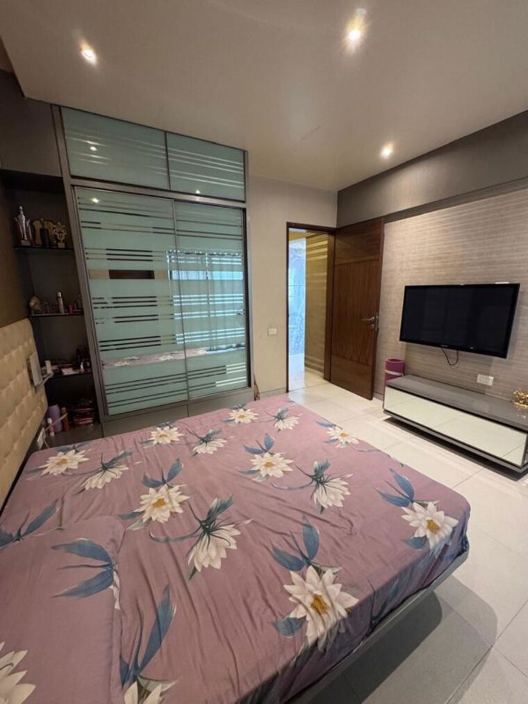 Bedroom, pashankar-yin-yang 3 Bedroom 2200 Sq.Ft. Apartment In Kharadi Pune 10680907