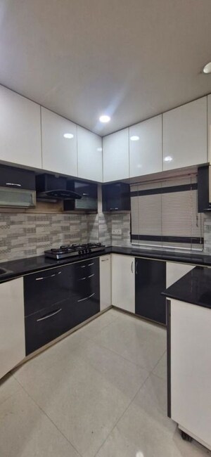 Kitchen in 3 BHK Builder Floor at Kondapur – for Rent