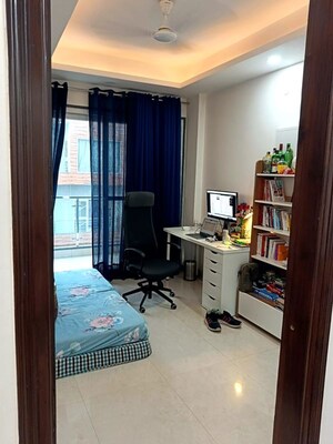Living Room in 3 BHK Builder Floor at Orchid Island, Sector 51 – for Rent