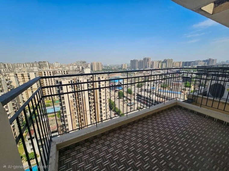 Balcony, trident-embassy 2 Bedroom 955 Sq.Ft. Apartment In Sector 1 Greater Noida Greater Noida 10680924