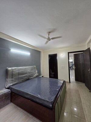 Bedroom in 2 BHK Builder Floor at Sushant Lok I – for Rent