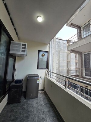 Kitchen in 2 BHK Builder Floor at Sushant Lok I – for Rent